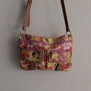 Y2K Mimosa floral pocketbook purse